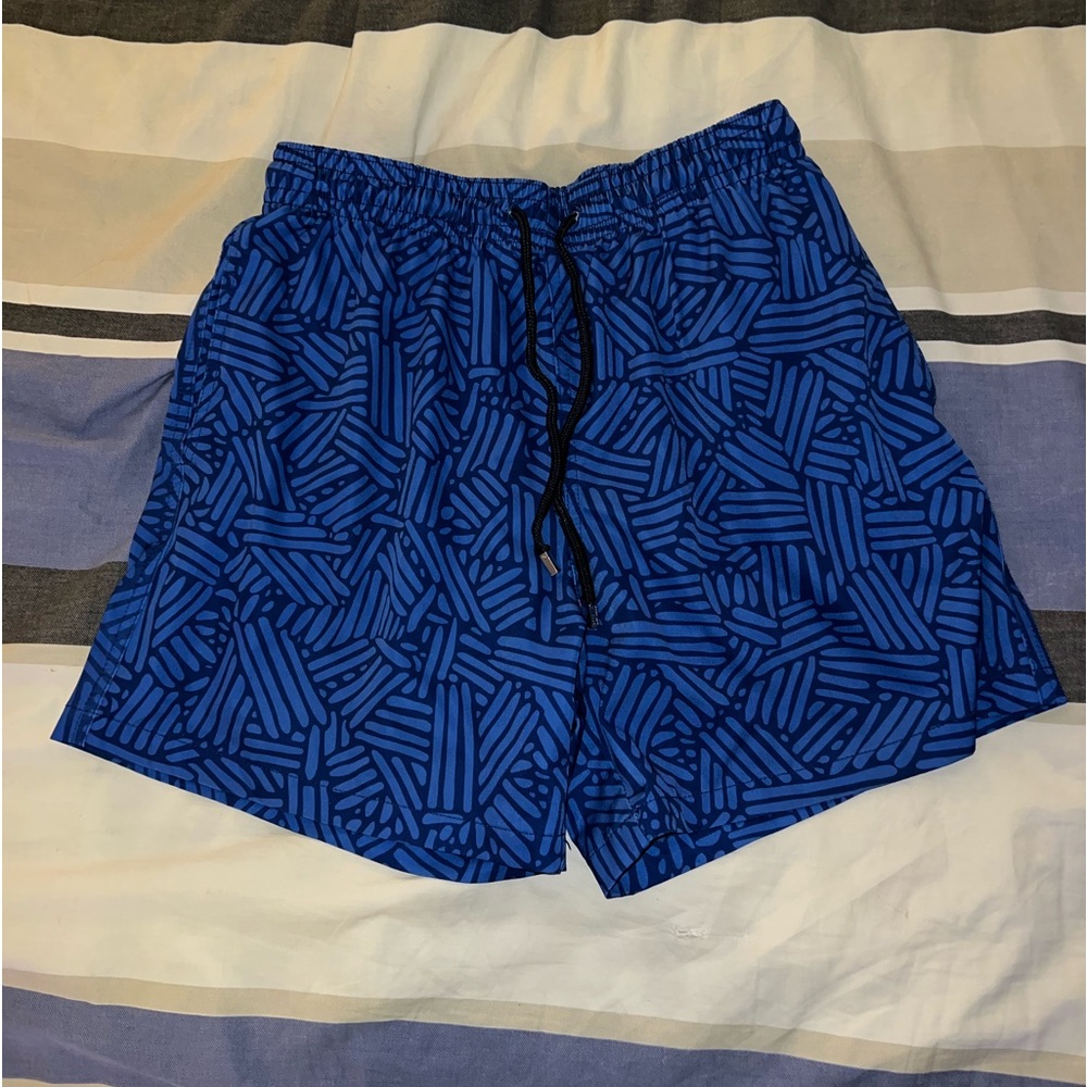 Capelle Miami “Blue Lake” mid length hybrid short